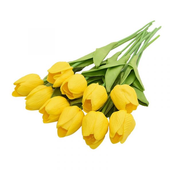 Artificial Tulip Flower Set 10 Pcs - Image 5