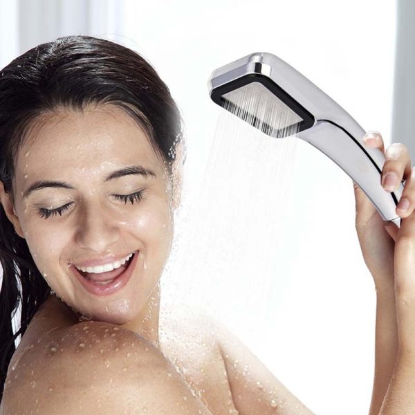 Water Saving Rectangular Rainfall Shower Head - Image 3