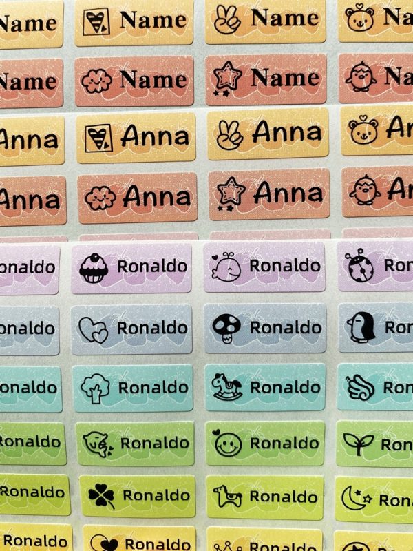 Customized Name Waterproof Stickers