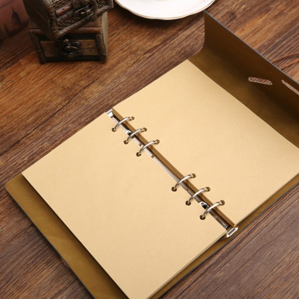 Elegant Vintage Leather Journal - Image 6