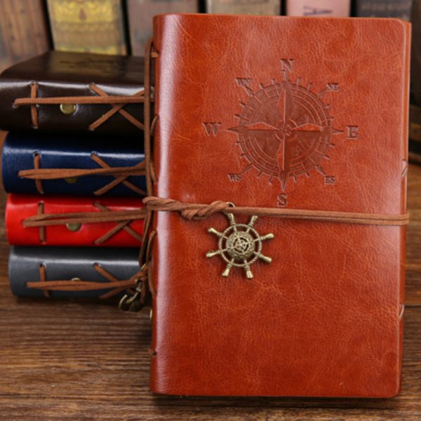 Elegant Vintage Leather Journal - Image 3