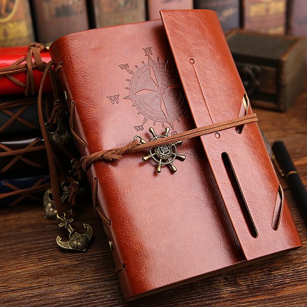 Elegant Vintage Leather Journal - Image 4