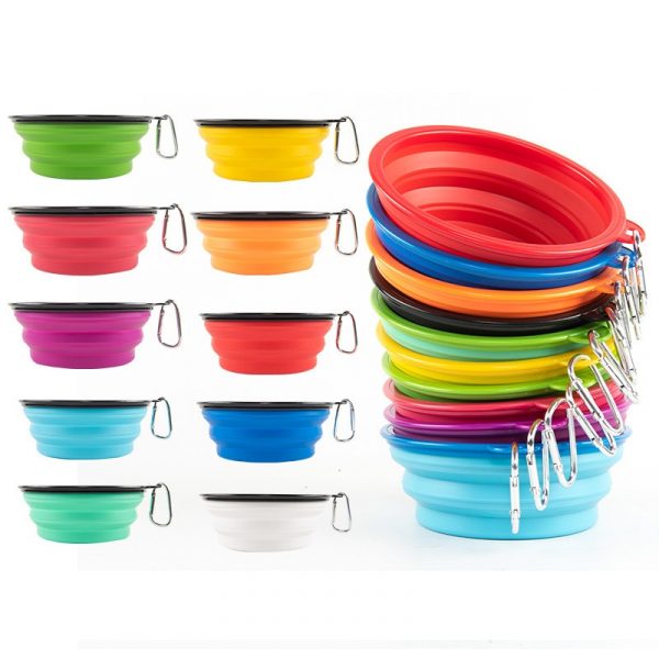 Collapsible Pet Silicone Bowl