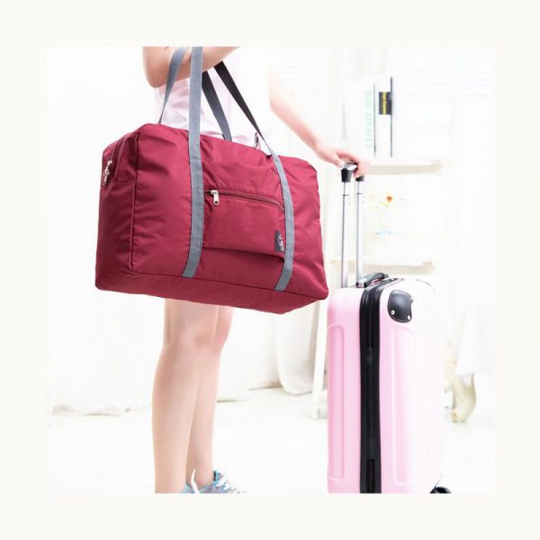 Nylon Foldable Travel Bag - Image 5